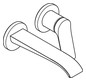 hansgrohe Fertigmontageset Vivenis UP-Waschtisch-Einhebelmischer, für Wandmontage, mit Auslauf 192mm, chrom