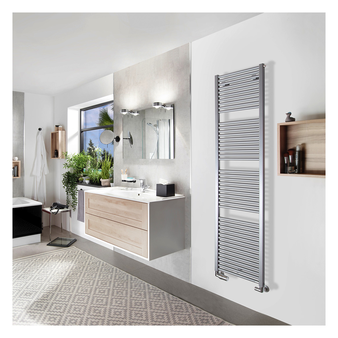 Bemm Badheizkörper Rondo S 762 x 600 mm, sand