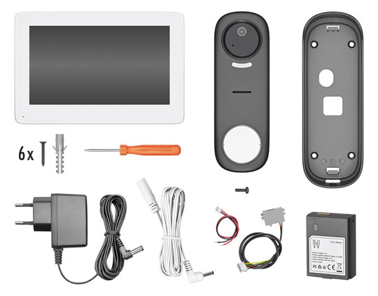 INDEXA Funk-Video-Tür-         DVT68 SET 