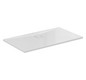 Ideal-Standard Rechteck-Brausewanne Ultra Flat Evo 140 x 80 x 3,5 cm, weiß alpin, Ablauf an langer Seite