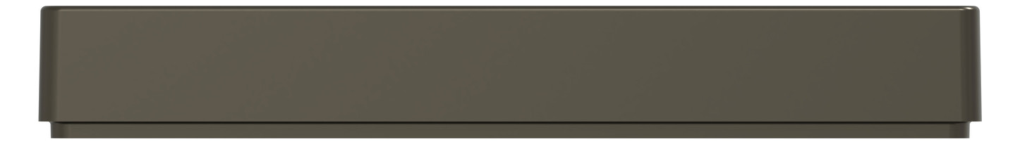 Rahmen 2f mokka metallic D-Life Metall f.GEB-K Unterputzmontage Edst