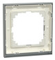 Rahmen 1f wenge/alu mt M-Pure Decor Holz f.GEB-K Unterputzmontage