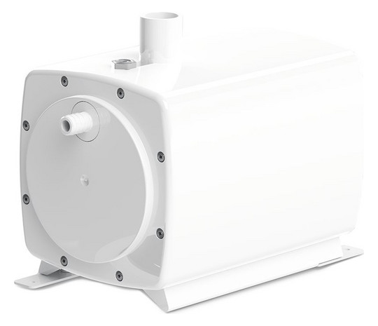 SFA Schmutzwasserhebeanlage SaniFloor + für befliesbare Duschtasse, Gesamthöhe 60 mm, weiß