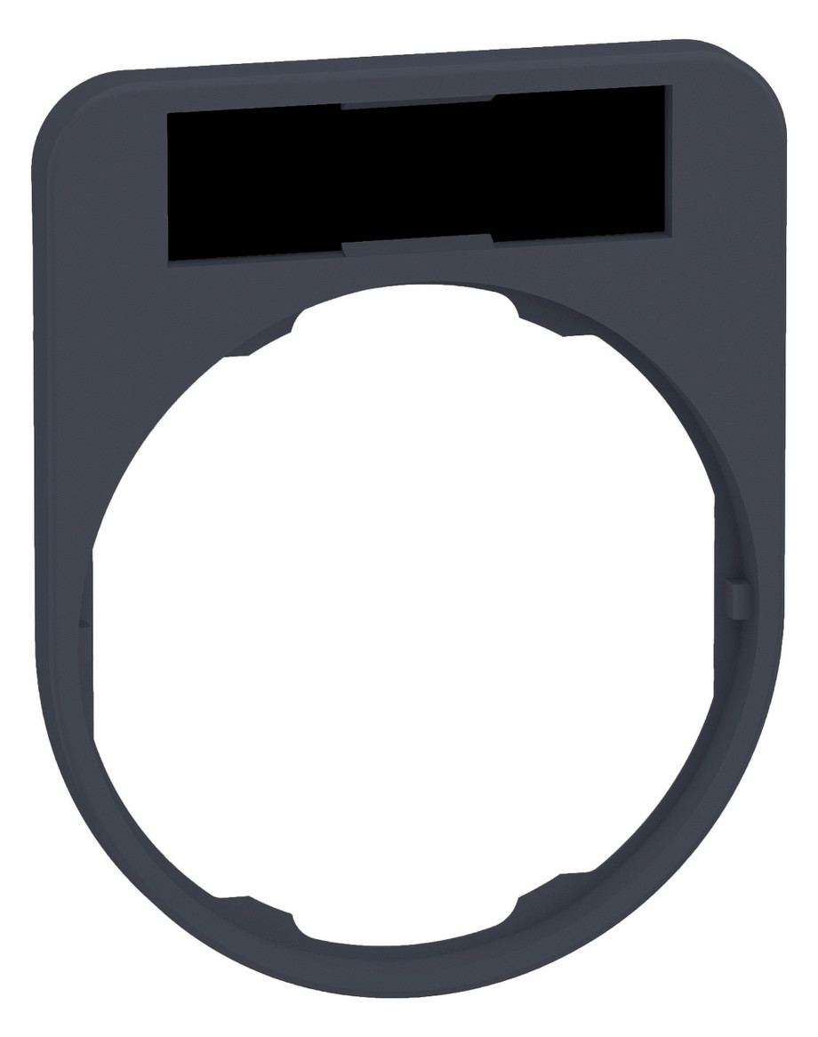 Bezeichnungsschild sw Harmony XB5 30x40mm Bez.Schild