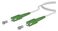 LWL-Patchkabel SC APC SM OS2 1m ws