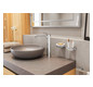hansgrohe Zahnbecher AddStoris mit Glas, Wandmontage, Metall, chrom