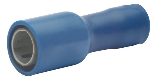 Rundsteckhülse brz bl 1,5-2,5qmm rnd_5mm rnd 5mm volliso Polyvinylchlorid (PVC)