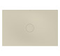Bette Duschfliese PLUS BetteAir 1400 x 900 mm, beige, Rechteck, glasierter Titan-Stahl, mit Minimum-Täger