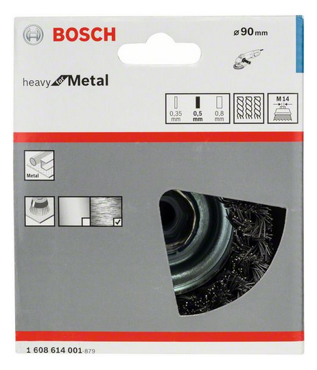 Topfbürste Ø90mm PRO Drahtbürste