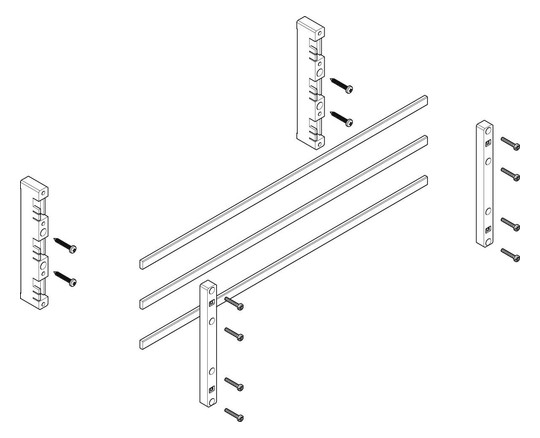 ABN Sammelschienen-Modul flach MFSC22613 