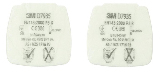 3M-Partikel-Einlegefilter - D7935, P3R