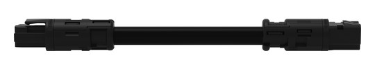 Systemverbindung 3p Serie 774 H05Z1Z1-F 3x1,5qmm L5000mm sw Buchse Stecker hfr