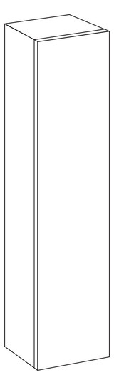 SA Hochschrank rechts Solo One (PS101) 1700x400x338 Eiche-Nebraska
