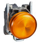 Leuchtmelder komplett 1f LED UC rnd fl Ø22,5mm or IP65