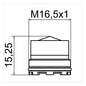 NEOPERL Strahlregler CACHE HONEYCOMB TT/M 16,5 x 1, Full Flow