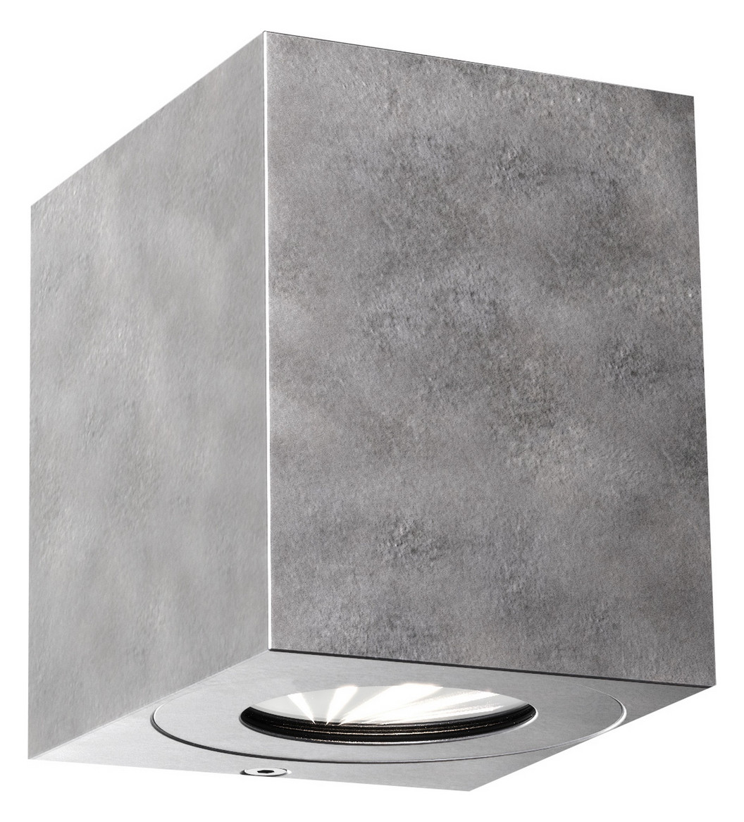 LED-Up/Down Leuchte Canto Kubi 2 10,6W 3000K 500lm si Konv IP44 100x87x104mm