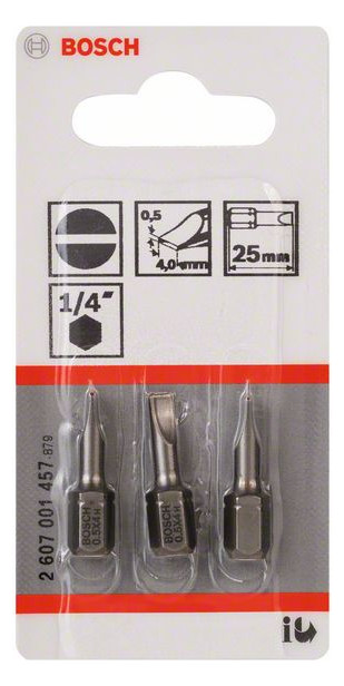 Bit-Set 3St 3xSchlitz