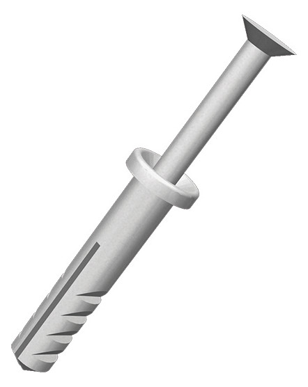 HZ Nageldübel ND 40-6 mit Senkkopf und Schraubnagel