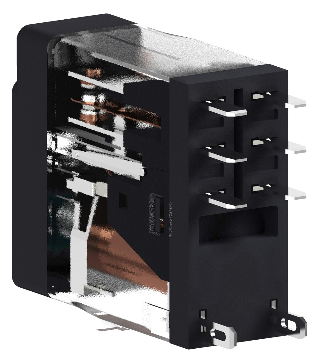 Schaltrelais 2W IP20 13x30x34,5mm Schraub