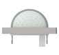 Bewegungsmeldersensor UP System Design UP 180° ni 1,1m IP20 Vernetzbar