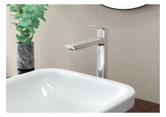 hansgrohe Waschtisch-Einhebelmischer 240 Fine Logis ohne Ablaufgarnitur, chrom