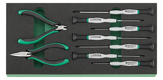 STAHLWILLE-Werkzeugmodul 1/3 Nr.TCS7 821/9 - 9-teilig,...