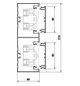 Geräteeinbaukanal Alu 210x68mm natur anod/elox GEB-K 11300qmm 2000mm