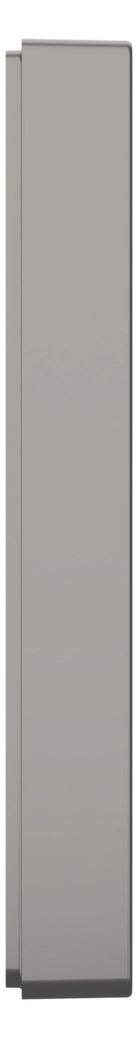 Rahmen 1f ni metallic D-Life Metall Edst f.GEB-K Unterputzmontage