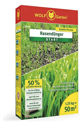 Bild Rasen-Starterdünger LH 50 1,25 kg - WOLF GARTEN-0