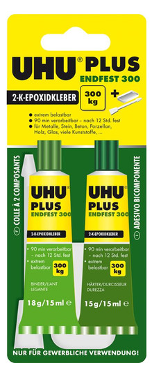UHU-2K-Epoxidharzkleber plus endfest 300 Nr.45640 - 33 g