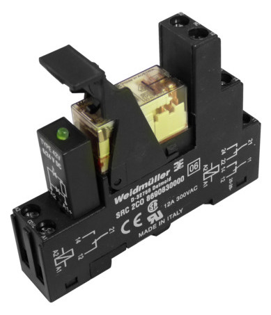 Weidmüller RCLKIT 24VDC 2CO LED GN 