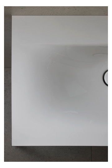 Duravit Möbel-Handwaschbecken Viu 53x43cm, mit Überlauf, Hahnlochbank, mit Hahnloch, weiß WonderGliss