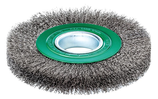 LESSMANN-Rundbürste, rostfrei gewellt 0,3mm -...