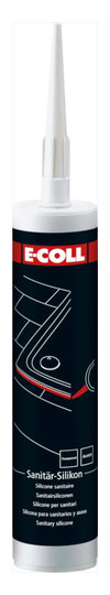 E-COLL-Sanitär-Silikon, transparent - 310 ml