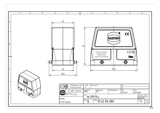 HART Han 16EMV/B-g           09628160801 