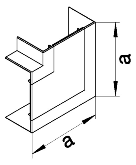 Flachwinkel GEB-K HFT 68x170mm Kst unbeh ver-ws hfr RAL9016 Flachwinkel GEB-K HFT 68x170mm Kst unbeh ver-ws hfr RAL9016
