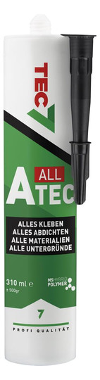 TEC7-All-in One-Kleb- und Dichtstoff A-TEC, schwarz - 310ml