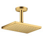 hansgrohe Deckenanschluss Axor 100mm, rund, brushed gold optic