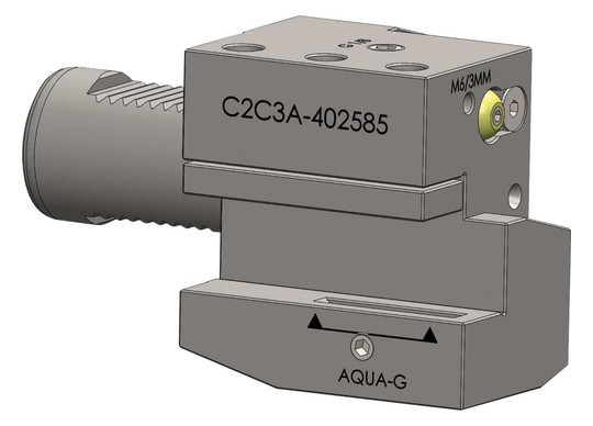 WILKE-VDI-Axial-Werkzeughalter DIN69880 C2C3A - 50x25x85