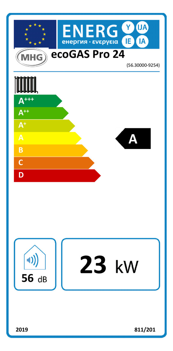 MHG Gas-Brennwertgerät ecoGAS Pro 24, wandhängend