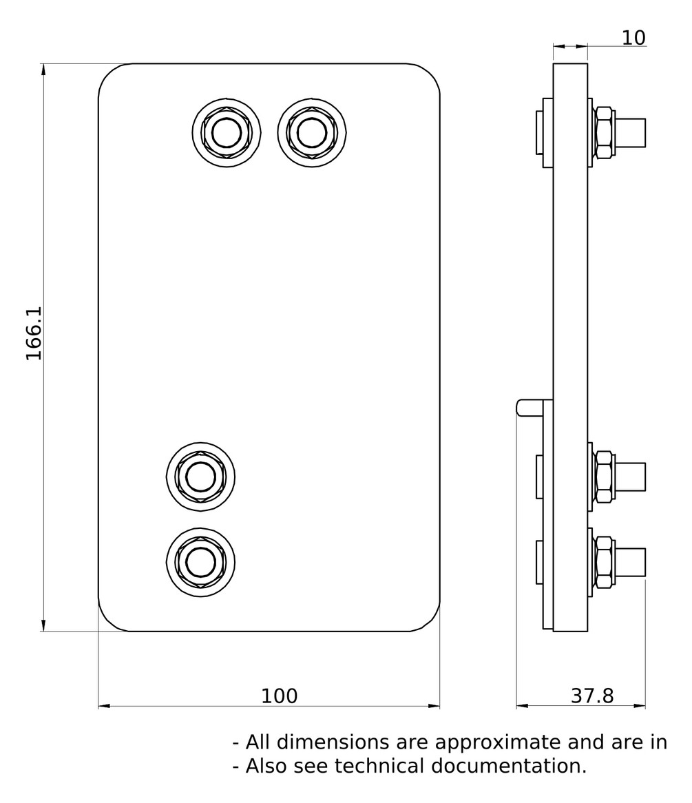 Sammelschienenverbinder 1p 2500A