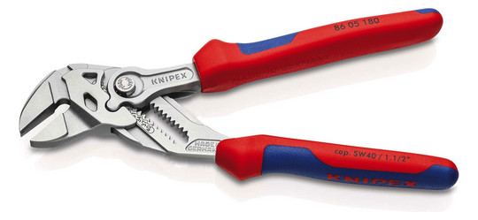 Wasserpumpenzange 150mm isol 2Komp Rillengel