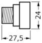 D0-Schraubkappe D02 Kst