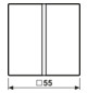 Wippe 1t Schalter AS/A aws glz f.Bussystem