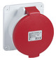 CEE-Anbausteckdose 4p 16A Acti9 400V/rt 6h IP44 schraubl.Kl ger Kst 90x90mm