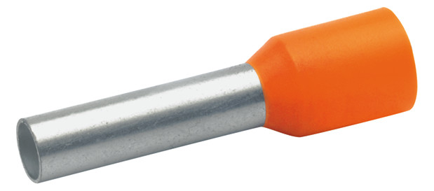 Aderendhülse 4qmm 12mm isol PP or Cu Polypropylen (PP) verzinnt