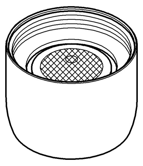 GROHE Mousseur 13928 Durchflussklasse A 15l/min 3 bar Kalkschutz M22x1 mattchrom