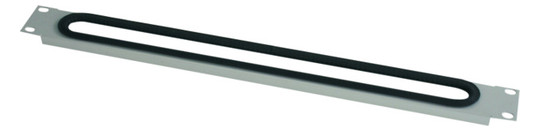 Kabelführungspanel Metall 482,6mm 1HE Geeignet für 482,6 mm (19 Zoll)-Montage