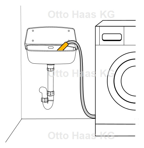 HAAS Schlauchanker Metallkern mit Kunststoffmantel, grau