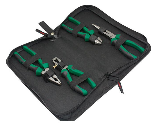 fortis-Zangen-Set - 4-teilig in Nylontasche